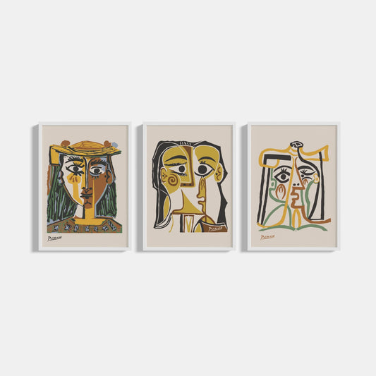 Set of 3 Picasso posters