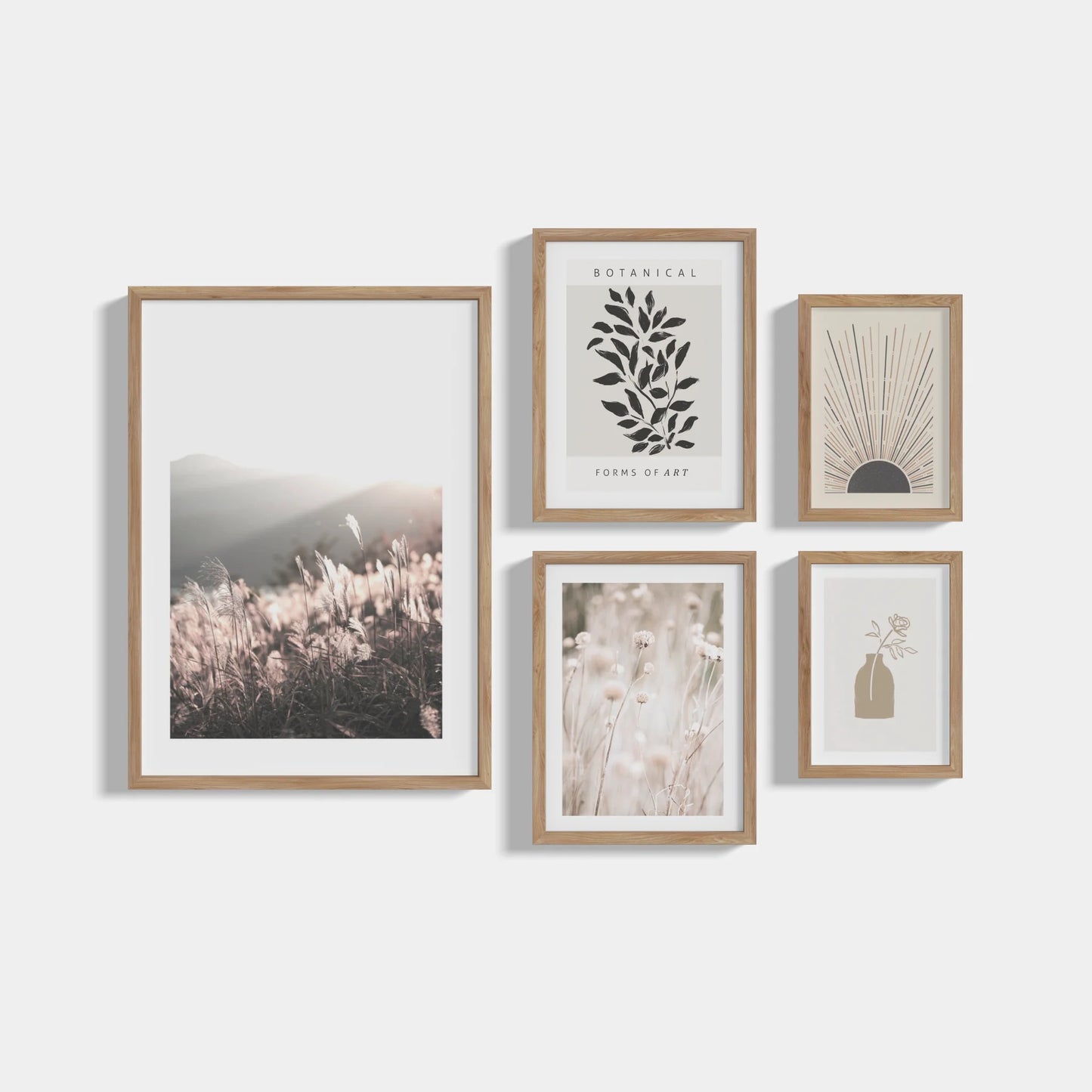 Sunrise 5 poster set